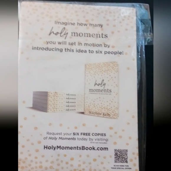 Other - Holy Moments Booklet - Cream and Gold Accent Home Accent